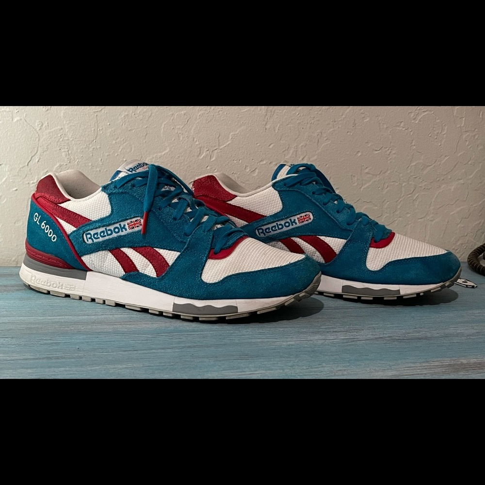 Reebok GL6000 Blue Suede